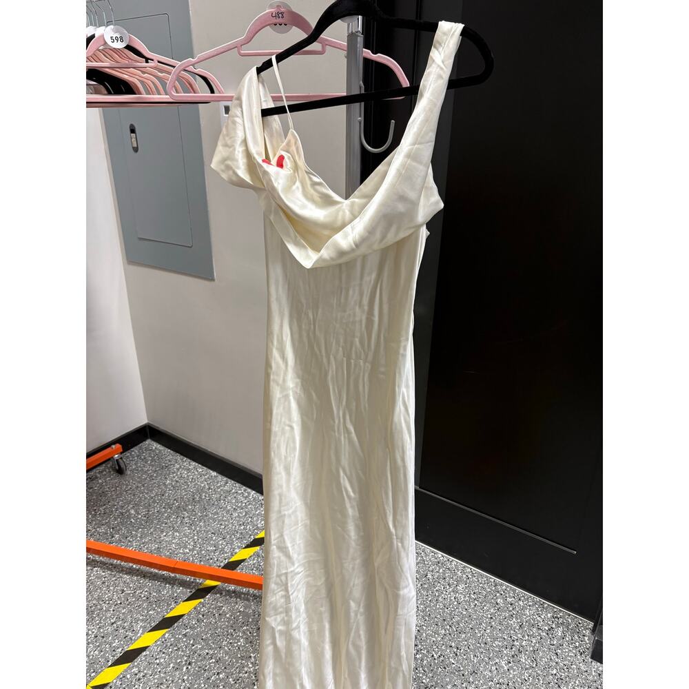 SZ 8 Reformation Ronda Silk Dress NWT - Picture 4 of 7